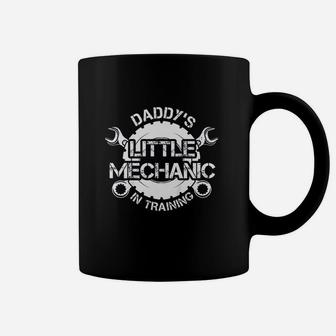 Daddys Little Mechanic In Training Kids Proud Dad Mechanic Coffee Mug - Seseable