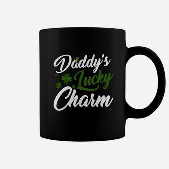 Daddys Lucky Charm Saint Patricks Day Coffee Mug - Seseable
