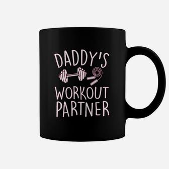 Daddys Workout Partner, dad birthday gifts Coffee Mug - Seseable