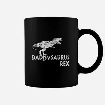 Daddysaurus Rex Funny Cute Dinosaur Coffee Mug - Seseable