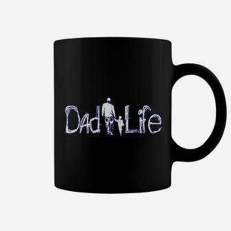 Dadlife Dad Daughter Son Gift For Fathers Coffee Mug - Seseable