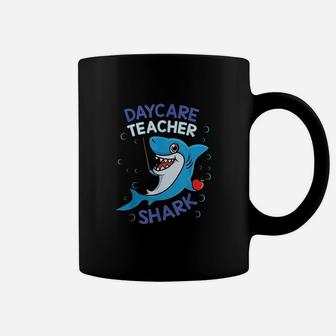 Daycare Teacher Shark Cute Day Care Coffee Mug - Seseable