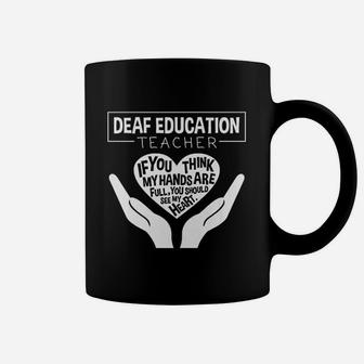 Deaf Education Teacher ideas Coffee Mug - Seseable
