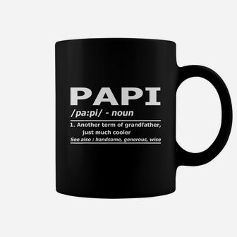 Definition Papi Funny Shirt Grandpa Dad Fathers Day Gift Coffee Mug - Seseable