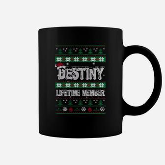 Destiny Ugly Christmas Sweaters Lifetime Member Coffee Mug - Seseable