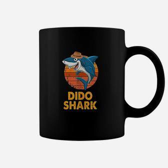 Dido Shark Funny Vintage Papa Grandpa Fathers Day Gifts Coffee Mug - Seseable