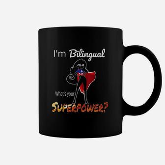 Digital Art Spanish Teacher Gifts Bilingue Coffee Mug - Seseable