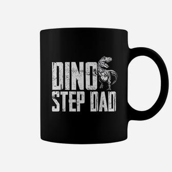 Dino Step Dad Dinosaur Family Matching Coffee Mug - Seseable