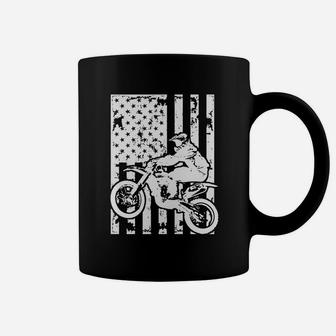 Dirt Bike Flag Shirt T-shirt Coffee Mug - Seseable
