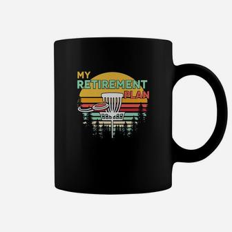 Disc Golf My Retirement Plan Vintage Shirtn Coffee Mug - Seseable