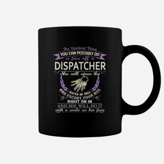 Dispatcher Shirt- Dispatcher Funny Shirt Coffee Mug - Seseable