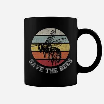 Distressed Save The Bees Lovers Shirts For Beekeeper Tee T-shirt Coffee Mug - Seseable