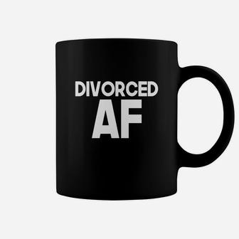Divorced Af Relationship Divorce Status Funny Gift T-shirt Coffee Mug - Seseable