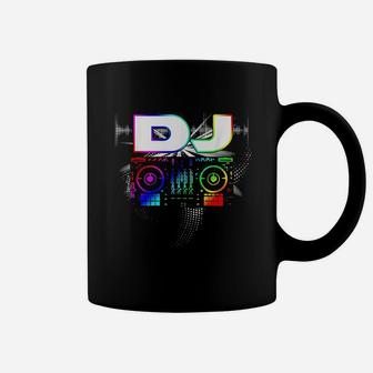 Dj Music Lover Music Player Sound Cool Funny Coffee Mug - Seseable