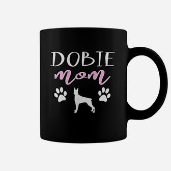 Dobie Mom Doberman Pinscher Dog Owner Lover Gift Coffee Mug - Seseable