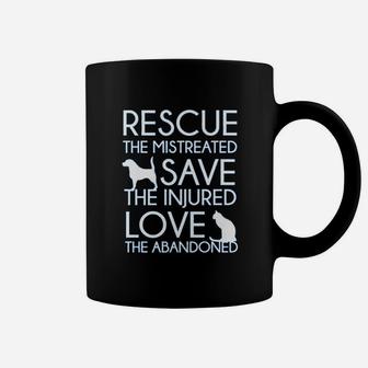Dog And Cat Adoption Pet Rescue Animal Coffee Mug - Seseable