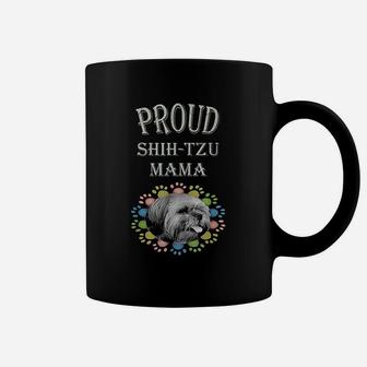 Dog Mom Gifts Cute Funny Quote Mama Shihtzu Coffee Mug - Seseable