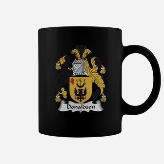 Donaldson Family Crest Scottish Family Crests Coffee Mug - Seseable