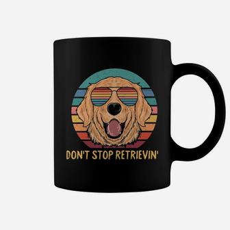 Dont Stop Retriever Funny Vintage Coffee Mug | Seseable UK