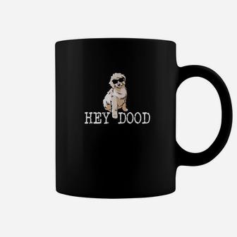 Doodle Women Girl Golden Doodle Mom Dog Hey Dood Coffee Mug | Seseable CA