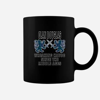Douglas Scottish Tartan Scotland Family Clan Name Coffee Mug - Seseable