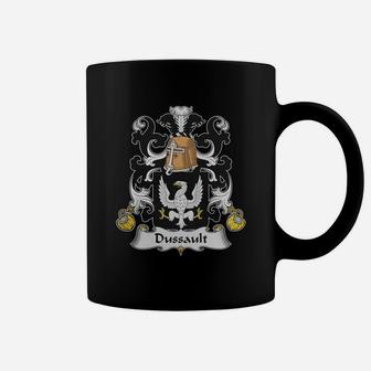Dussault Family Crest French Family Crests Coffee Mug - Seseable
