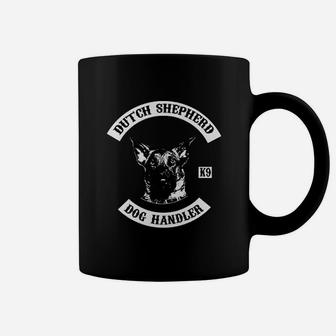 Dutch Shepherd Dog Handler K9 Coffee Mug - Seseable