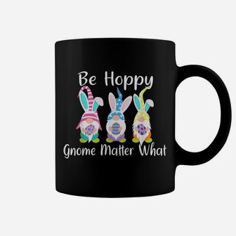 Easter Gnome Be Hoppy Spring Easter Bunny Pun Coffee Mug - Seseable