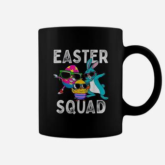 Easter Squad Dabbing Bunny Chick Egg Hunting Matching Family Coffee Mug - Seseable