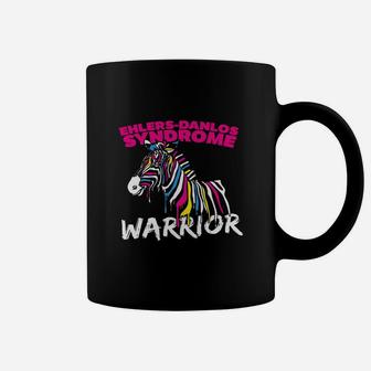 Ehlers-danlos Syndrome Zebra Warrior T-shirt Coffee Mug - Seseable