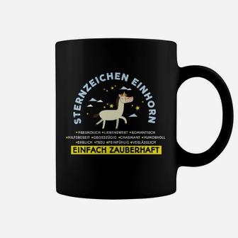 Einhorn-Sternzeichen Tassen, Humorvoll & Zauberhaft für Fans - Seseable