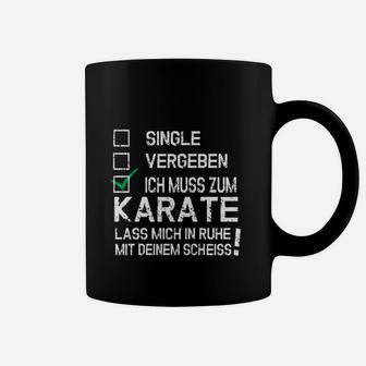 Einzelnes Vergebes Karate- Tassen - Seseable