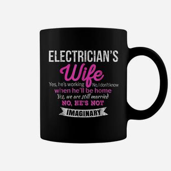 Electrician Wife Gift Funny Wedding Anniversary Coffee Mug - Seseable