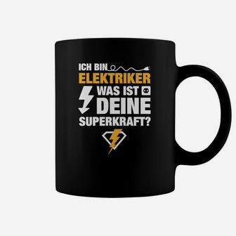 Elektriker-Tassen Ich bin Elektriker, deine Superkraft? Lustiges Design - Seseable