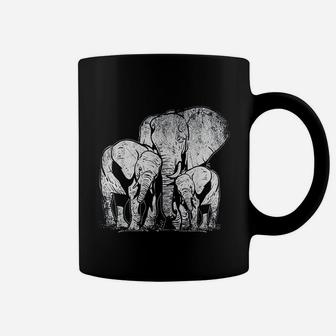 Elephant Family Elephant Coffee Mug - Seseable