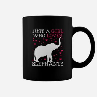 Elephant Girl Vintage Coffee Mug - Seseable