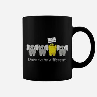 Elephant I Do What I Want Dare To Be Different Coffee Mug - Seseable
