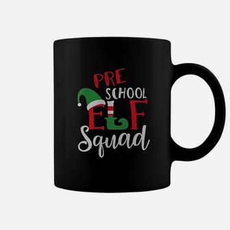 Elf Squad Pre School Christmas Teacher Coffee Mug - Seseable