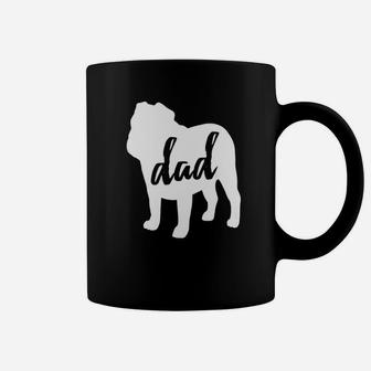 English Bulldog Dog Dad Coffee Mug - Seseable