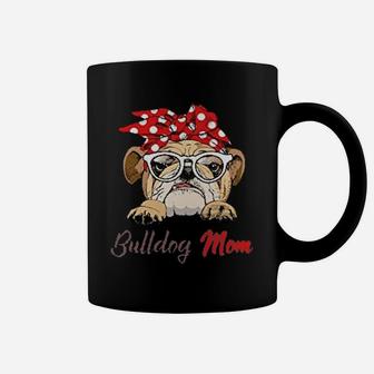 English Bulldog Mom Funny Coffee Mug - Seseable