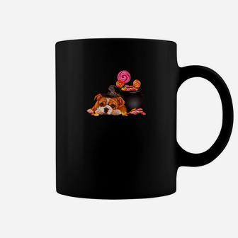 English Bulldog Puppy Halloween Coffee Mug - Seseable