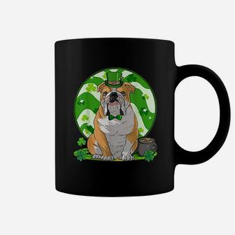 English Bulldog St Patricks Day Coffee Mug - Seseable