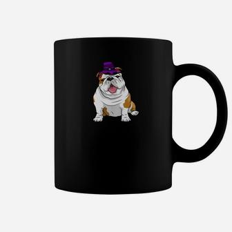 English Bulldogs Funny Bulldogs Pups Halloween Back Coffee Mug - Seseable