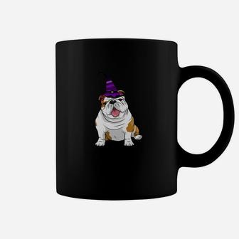 English Bulldogs Funny Bulldogs Pups Halloween Coffee Mug - Seseable