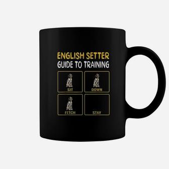 English Setter Guide To Training Dog Obedience Coffee Mug - Seseable
