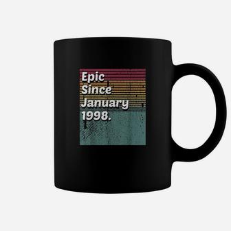 Epic Since January 1998 Vintage 24th Birthday Coffee Mug - Seseable