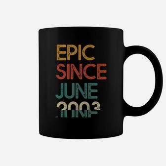 Epic Since June 2003 Awesome Vintage 18th Birthday Gift Coffee Mug - Seseable