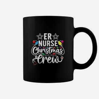 Er Nurse Christmas Crew Emergency Room Icu Nursing Squad Coffee Mug - Seseable