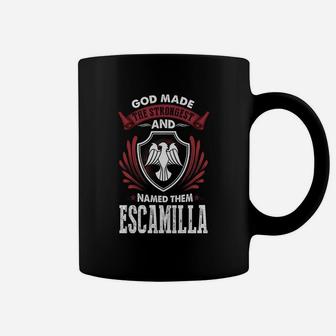 Escamilla Shirt, Escamilla Family Name, Escamilla Funny Name Gifts T Shirt Coffee Mug - Seseable