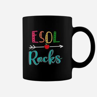 Esol Rocks Teacher Back To School Coffee Mug - Seseable